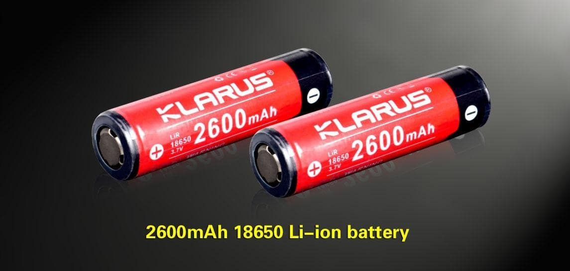 ΜΠΑΤΑΡΙΑ KLARUS 18650 2600mAh